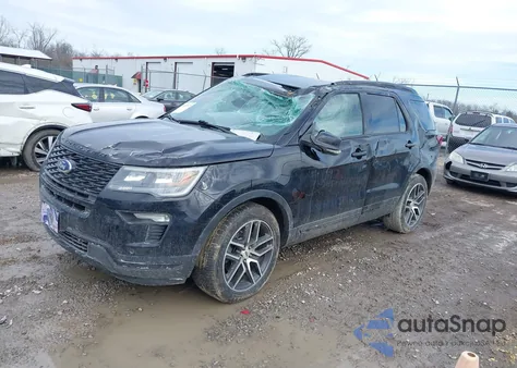 2019 Ford Explorer Sport из США, поврежденный, VIN 1FM5K8GTXKGA04769